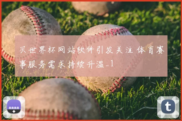 买世界杯网站软件引发关注 体育赛事服务需求持续升温_1